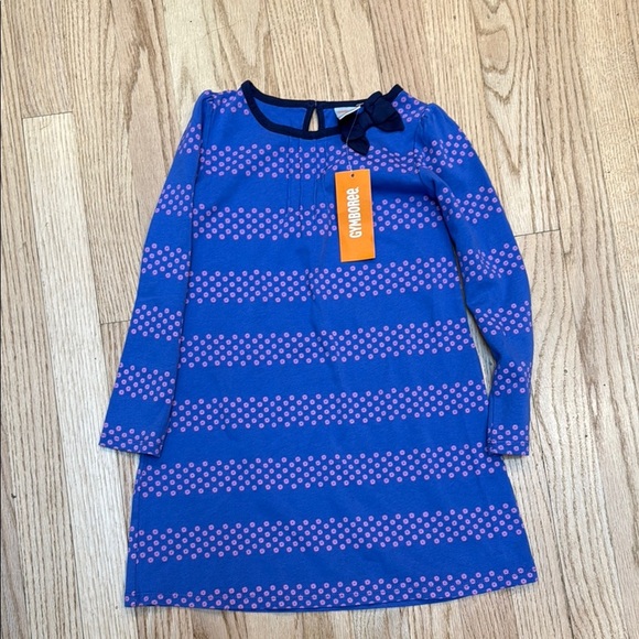 Gymboree Purple Dress with Pink Flowers - Picture 1 of 3
